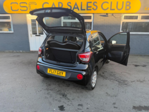 2016 Hyundai I10 1.0 Blue Drive Se Euro 6 (s/s) 5dr in Black — image 6