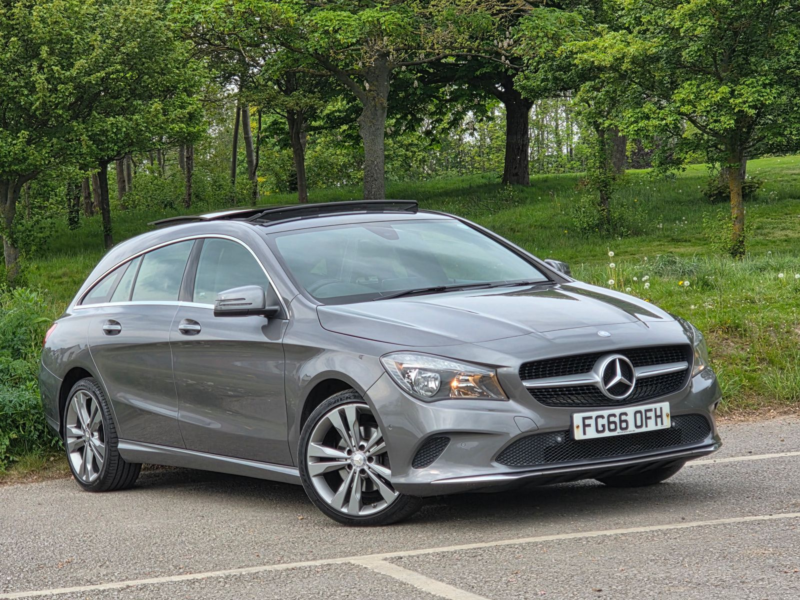 2016 Mercedes-Benz Cla 2.1 Cla200d Sport Shooting Brake Euro 6 (s/s) 5dr in Grey — image 1