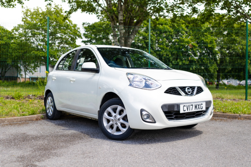 2017 Nissan Micra 1.2 Acenta in White — image 1