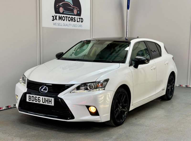 2016 Lexus Ct 1.8 200h Sport CVT Euro 6 (s/s) 5dr in White — image 1