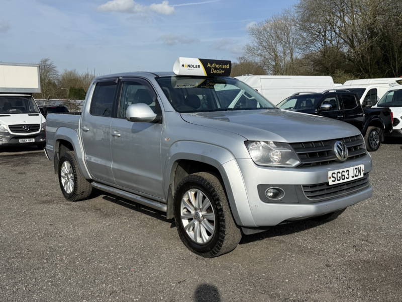 2013 Volkswagen Amarok 2.0 Bitdi Bluemotion Tech Highline in Silver — image 1