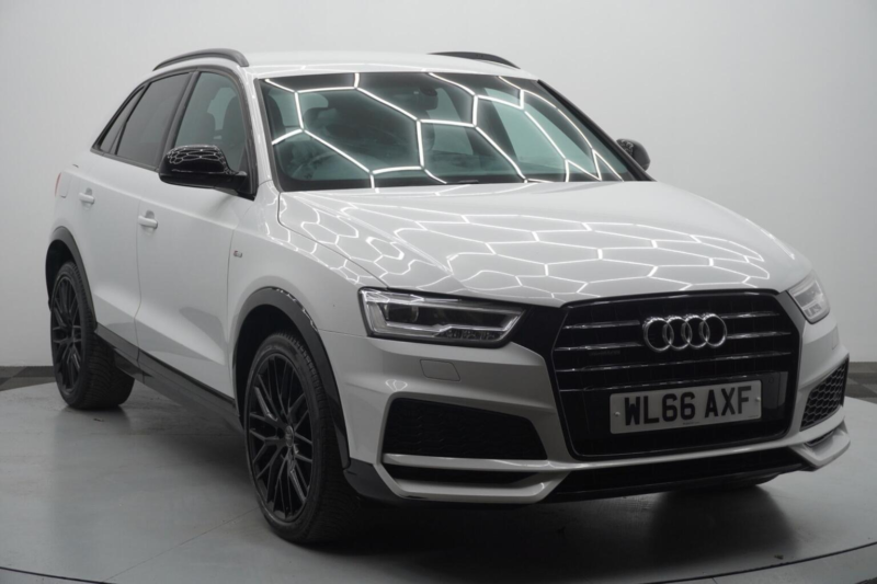 2016 Audi Q3 2.0 Tdi Black Edition Quattro Euro 6 (s/s) 5dr in White — image 1