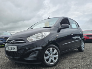 2012 Hyundai I10 1.2 Classic Hatchback 5dr Petrol Manual Euro 5 (85 Bhp) in Black — image 2