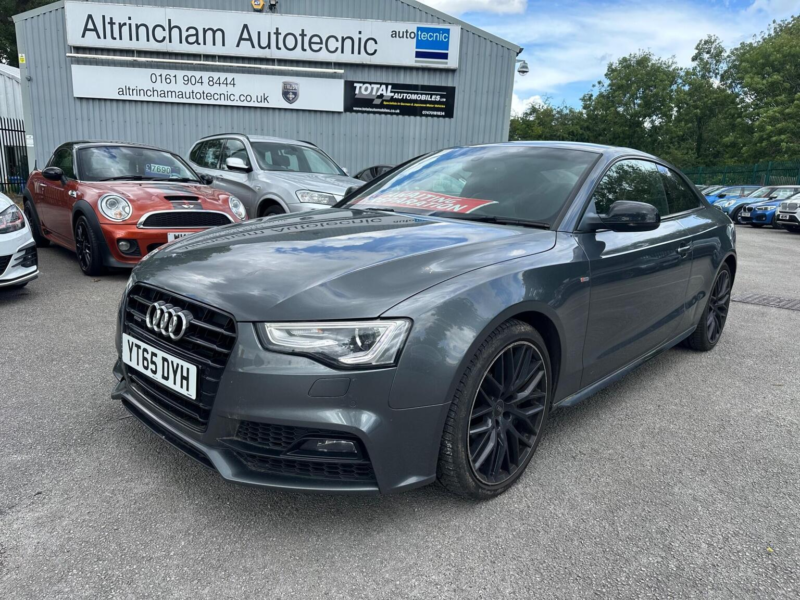 2015 Audi A5 2.0 Tdi Black Edition Plus S Tronic Quattro Euro 6 (s/s) 2dr in Grey — image 1