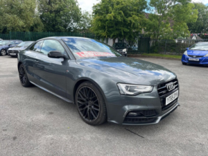 2015 Audi A5 2.0 Tdi Black Edition Plus S Tronic Quattro Euro 6 (s/s) 2dr in Grey — image 2
