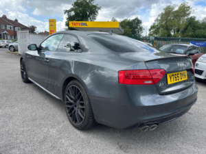 2015 Audi A5 2.0 Tdi Black Edition Plus S Tronic Quattro Euro 6 (s/s) 2dr in Grey — image 3