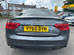2015 Audi A5 2.0 Tdi Black Edition Plus S Tronic Quattro Euro 6 (s/s) 2dr in Grey — image 5