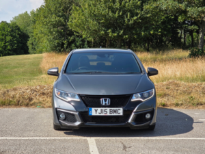 2015 Honda Civic 1.6 I-Dtec Sport (navi) Hatchback 5dr Diesel Manual Euro 5 (s/s) (120 Ps) in Silver — image 2