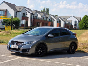 2015 Honda Civic 1.6 I-Dtec Sport (navi) Hatchback 5dr Diesel Manual Euro 5 (s/s) (120 Ps) in Silver — image 3