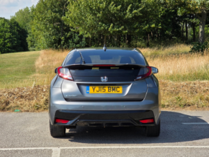 2015 Honda Civic 1.6 I-Dtec Sport (navi) Hatchback 5dr Diesel Manual Euro 5 (s/s) (120 Ps) in Silver — image 6
