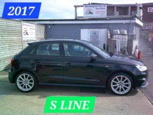 2017 Audi A1 1.6 Tdi S Line in Black — image 1