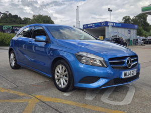 2014 Mercedes-Benz A Class 1.6 A180 Se 7g-Dct Euro 6 (s/s) 5dr in Blue — image 5