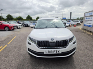 2018 Skoda Kodiaq 2.0 Tsi Se L DSG 4WD Euro 6 (s/s) 5dr (7 Seat) in White — image 2