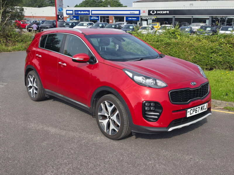 2018 Kia Sportage 1.6 T-Gdi Gt-Line Euro 6 5dr in Red — image 1