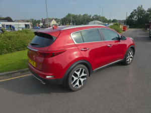 2018 Kia Sportage 1.6 T-Gdi Gt-Line Euro 6 5dr in Red — image 2
