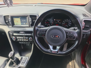 2018 Kia Sportage 1.6 T-Gdi Gt-Line Euro 6 5dr in Red — image 3