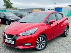 2018 Nissan Micra 1.0 Acenta in Red — image 3