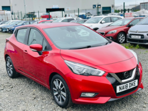 2018 Nissan Micra 1.0 Acenta in Red — image 4