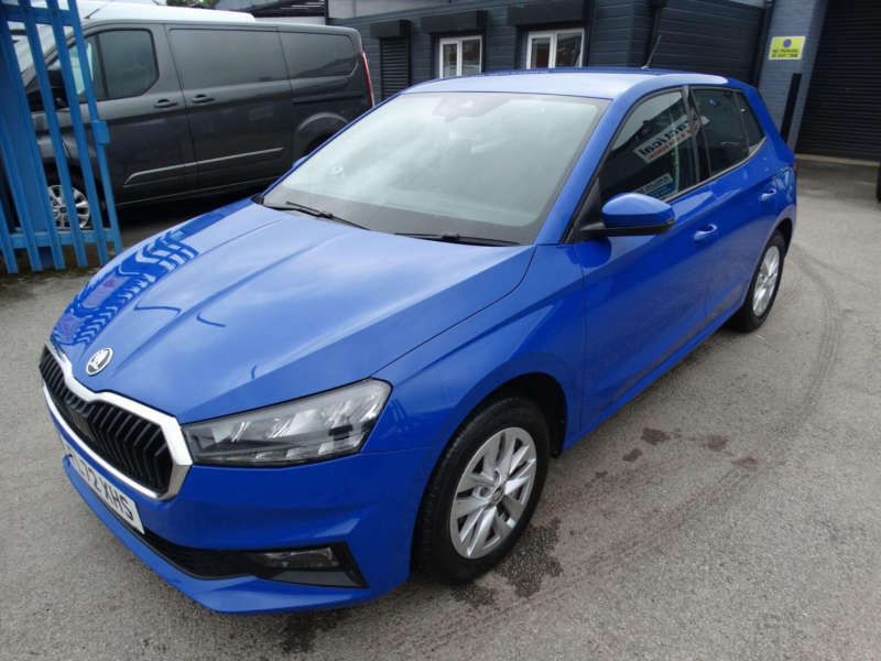 2022 Skoda Fabia 1.0 Mpi Se Comfort Euro 6 (s/s) 5dr in Blue — image 1