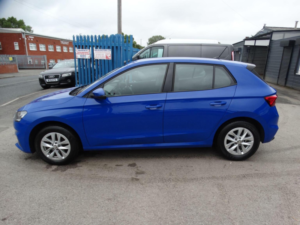 2022 Skoda Fabia 1.0 Mpi Se Comfort Euro 6 (s/s) 5dr in Blue — image 4