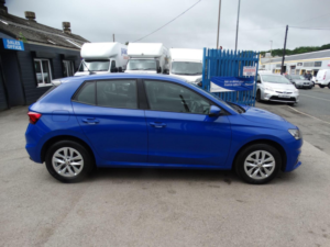 2022 Skoda Fabia 1.0 Mpi Se Comfort Euro 6 (s/s) 5dr in Blue — image 5