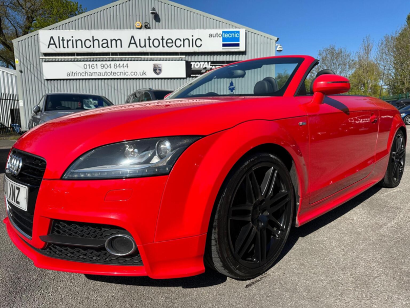 2011 Audi Tt 1.8 Tfsi S Line Roadster Euro 5 2dr in Red — image 1