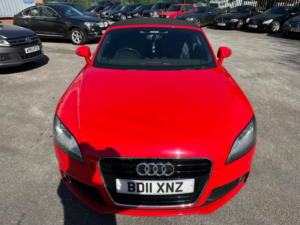 2011 Audi Tt 1.8 Tfsi S Line Roadster Euro 5 2dr in Red — image 3