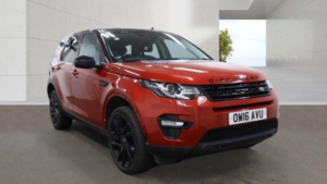 2016 Land Rover Discovery Sport 2.0 Td4 Hse Black in Red — image 3