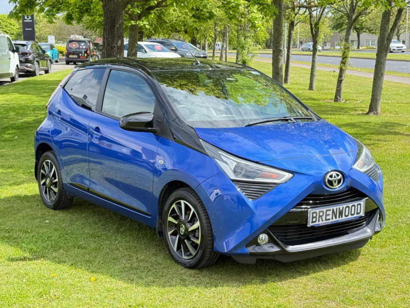 2022 Toyota Aygo 1.0 Vvt-I X-Trend Hatchback 5dr Petrol X-Shift Euro 6 (safety Sense) (71 Ps) in Blue — image 1
