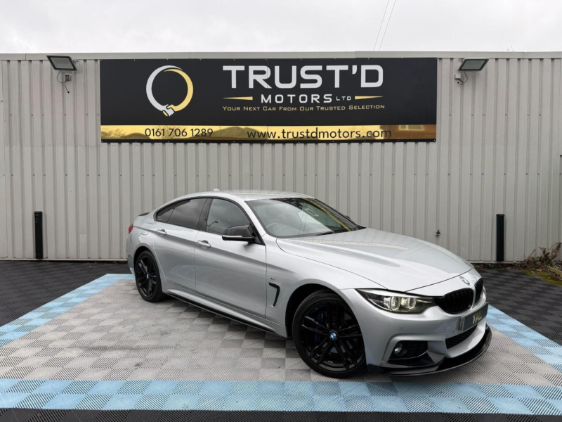 2018 BMW 4 Series Gran Coupe 2.0 420d M Sport Auto Xdrive Euro 6 (s/s) 5dr in Silver — image 1