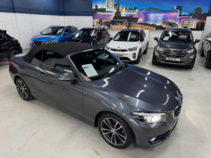 2018 BMW 2 Series 2.0 218d Sport Euro 6 (s/s) 2dr in Grey — image 4