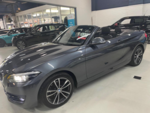 2018 BMW 2 Series 2.0 218d Sport Euro 6 (s/s) 2dr in Grey — image 5