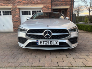 2021 Mercedes-Benz Cla 1.3 Cla180 Amg Line (premium 2) Coupe 7g-Dct Euro 6 (s/s) 4dr in Silver — image 2