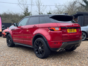 2018 Land Rover Range Rover Evoque 2.0 Td4 Hse Dynamic Lux Auto 4WD Euro 6 (s/s) 5dr in Red — image 2