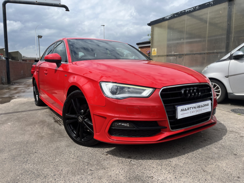 2013 Audi A3 1.6 Tdi S Line in Red — image 1