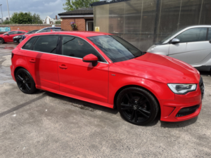 2013 Audi A3 1.6 Tdi S Line in Red — image 3