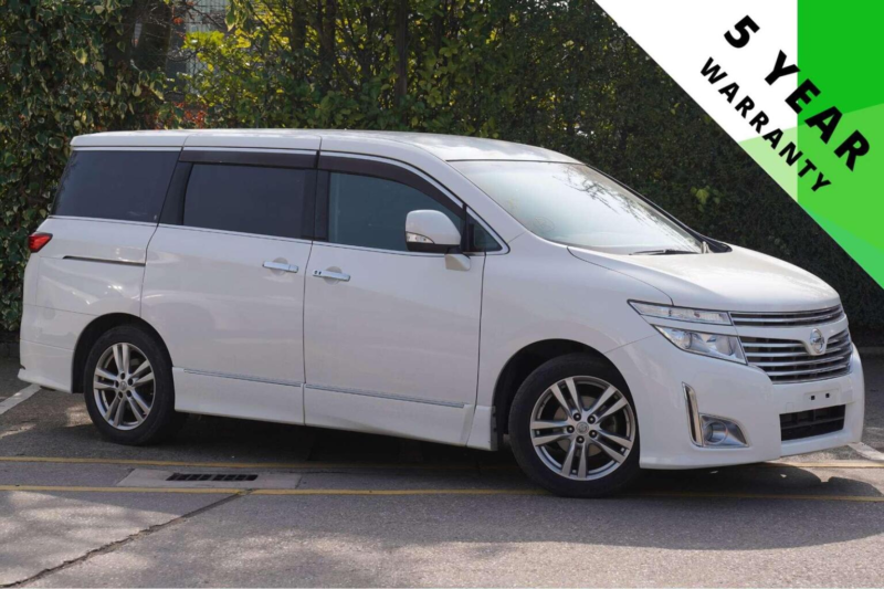 2010 Nissan Elgrand 2.5 Highway Star 5dr 7 Seats in White — image 1