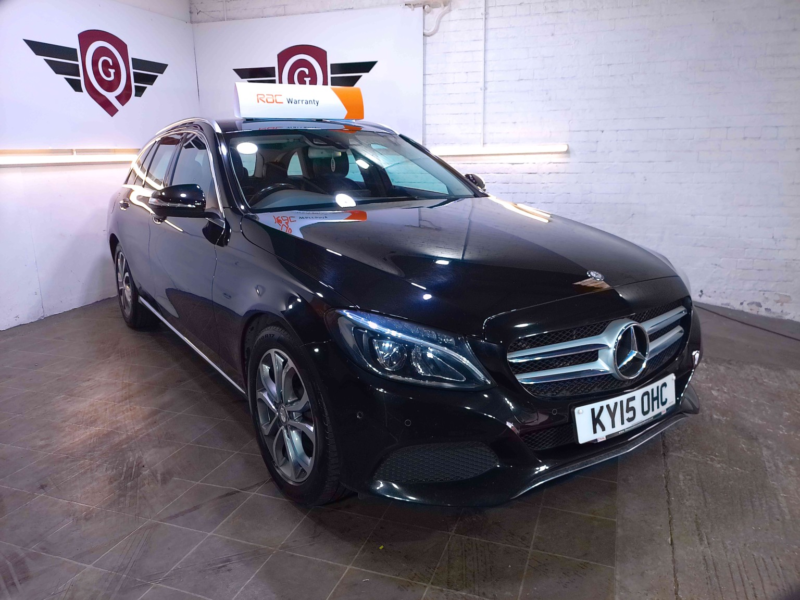 2015 Mercedes-Benz C Class 2.1 C220 Bluetec Sport in Black — image 1