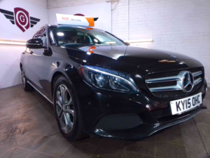 2015 Mercedes-Benz C Class 2.1 C220 Bluetec Sport in Black — image 3