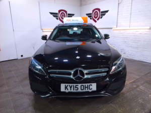 2015 Mercedes-Benz C Class 2.1 C220 Bluetec Sport in Black — image 4