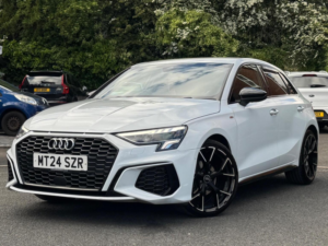2024 Audi A3 1.5 Tfsi 35 S Line Sportback S Tronic Euro 6 (s/s) 5dr in White — image 5
