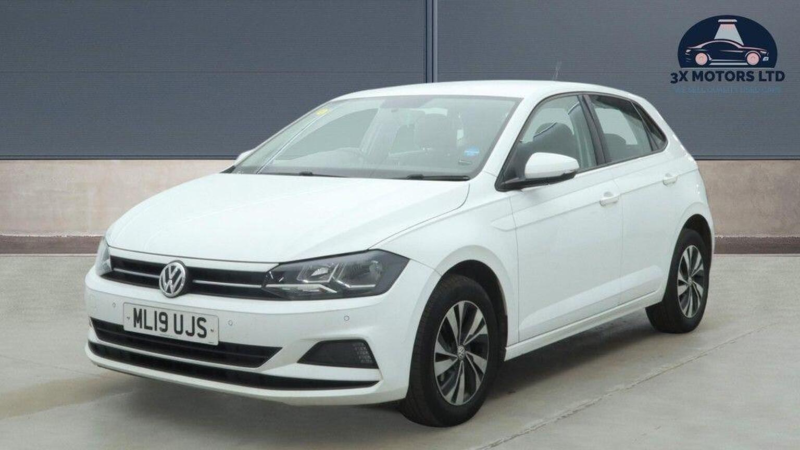 2019 Volkswagen Polo 1.0 Evo Se Euro 6 (s/s) 5dr in White — image 1