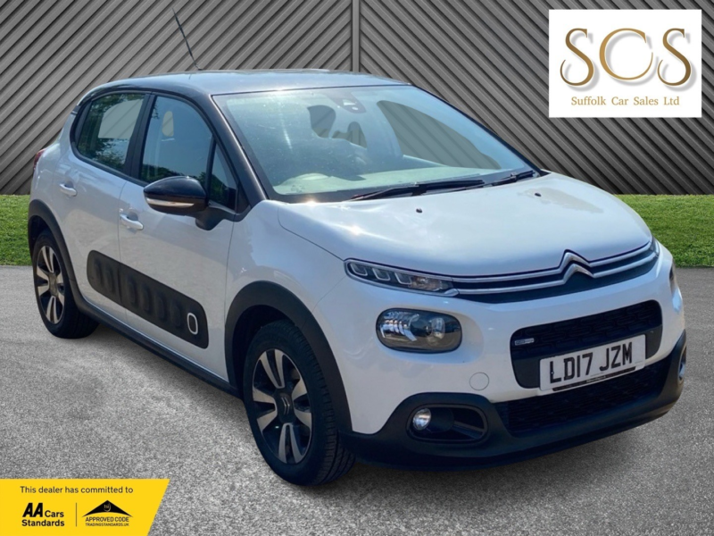 2017 Citroen C3 1.2 Puretech Feel in White — image 1