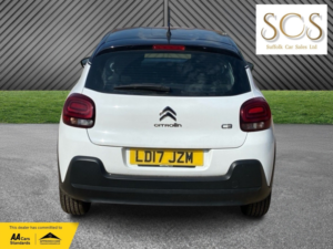 2017 Citroen C3 1.2 Puretech Feel in White — image 6