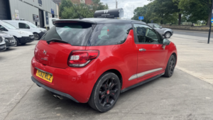 2012 Citroen Ds3 1.6 E-Hdi Airdream Dsport Plus Diesel Red 3dr Low Tax+leather+cruise in Red — image 3