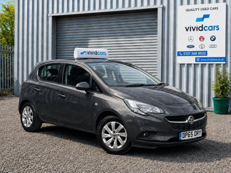 2015 Vauxhall Corsa 1.4i Ecotec Design Euro 6 5dr in Grey — image 1