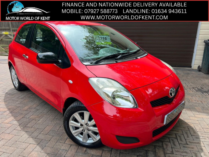 2009 Toyota Yaris 1.4 D-4d Tr in Red — image 1