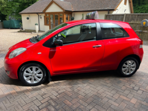2009 Toyota Yaris 1.4 D-4d Tr in Red — image 4