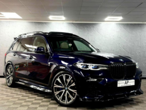 2020 BMW X7 4.4 M50i V8 Auto Xdrive Euro 6 (s/s) 5dr in Tanzanite Blue — image 3