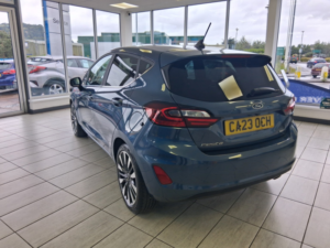 2023 Ford Fiesta 1.0 Fiesta Titanium X 5 Door 1.0l Ecoboost 125ps Mhev Fwd 7-Speed Powershift in Blue — image 6